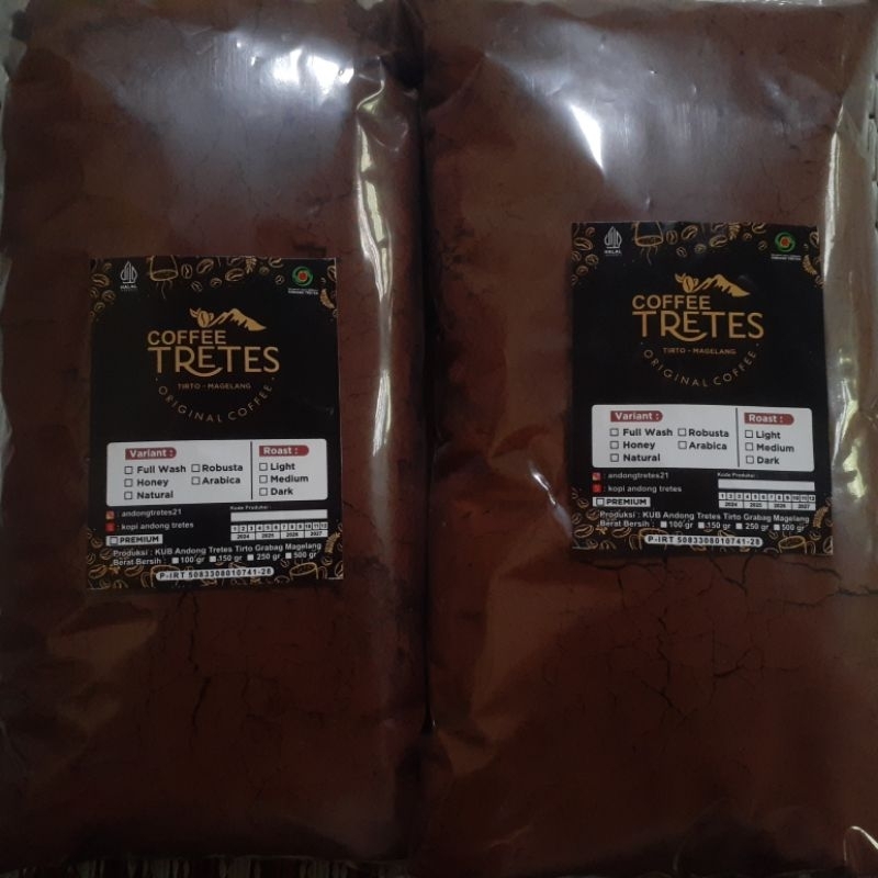 

Bubuk Robusta 1Kg Lereng Andong ASLN