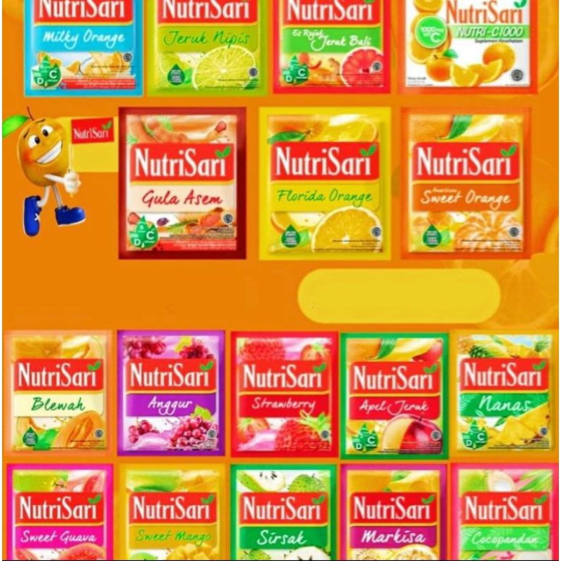 

Nutrisari Sachet All Variant