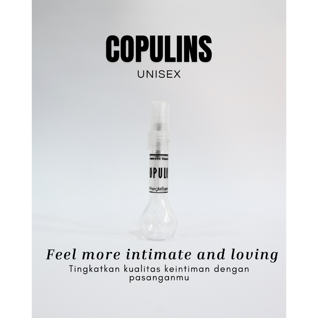 COPULINS - PHEROMONE CONCENTRATE BY PHEROMAGNETIC PARFUM PEMIKAT PELET PRIA WANITA TAHAN LAMA ORIGIN