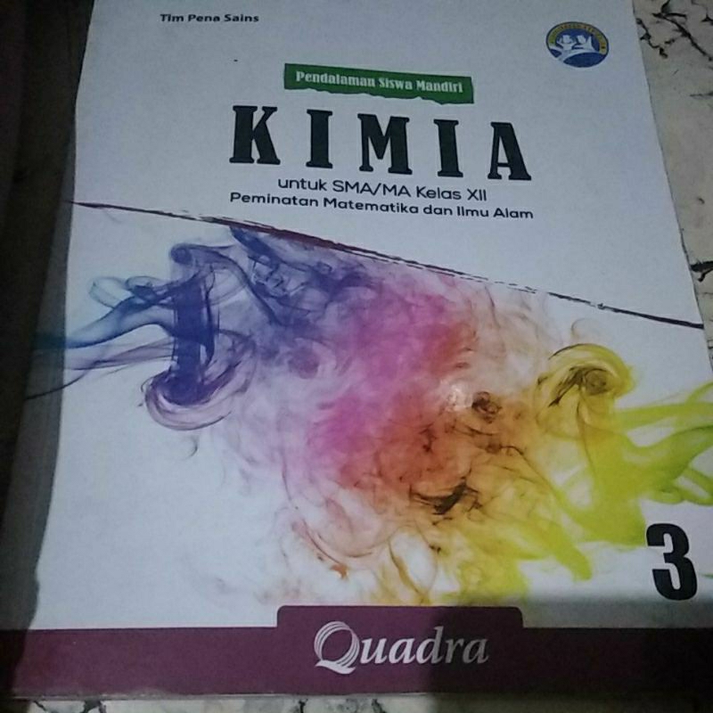 pendalaman siswa Mandiri kimia untuk sma/ma kelas 12/3