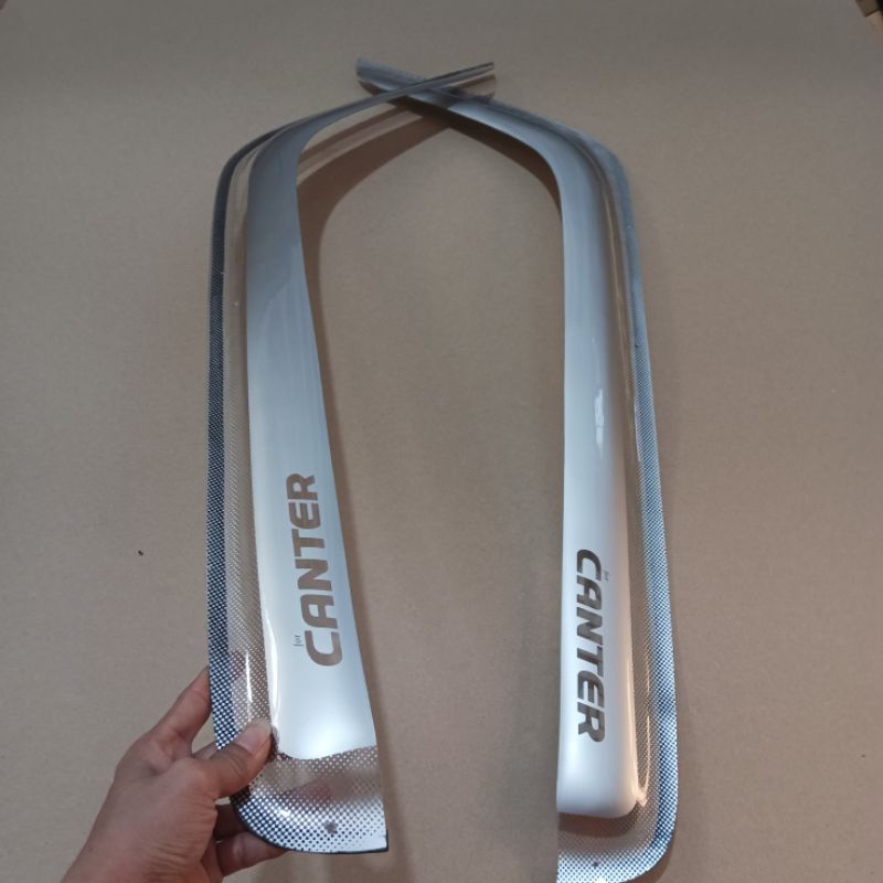 Talang air mobil Canter Ps 110 dan ps 125 motif Silver