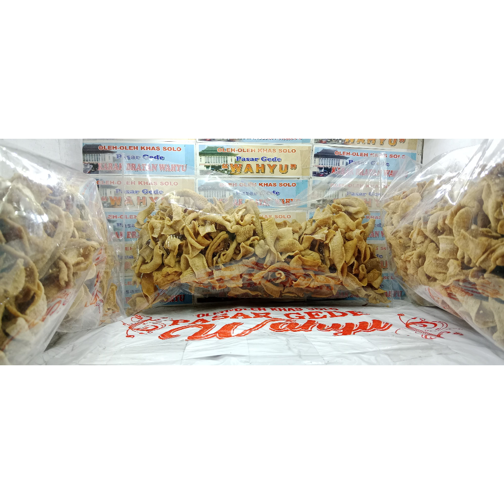 

Keripik Usus Ayam 200 gram / Kriuk / Enak dan Gurih / Khas Solo / Oleh-oleh Solo / Kuliner Pasar Gedhe / Pasar Gede / Kuliner Solo / Jajanan Pasar Gede /