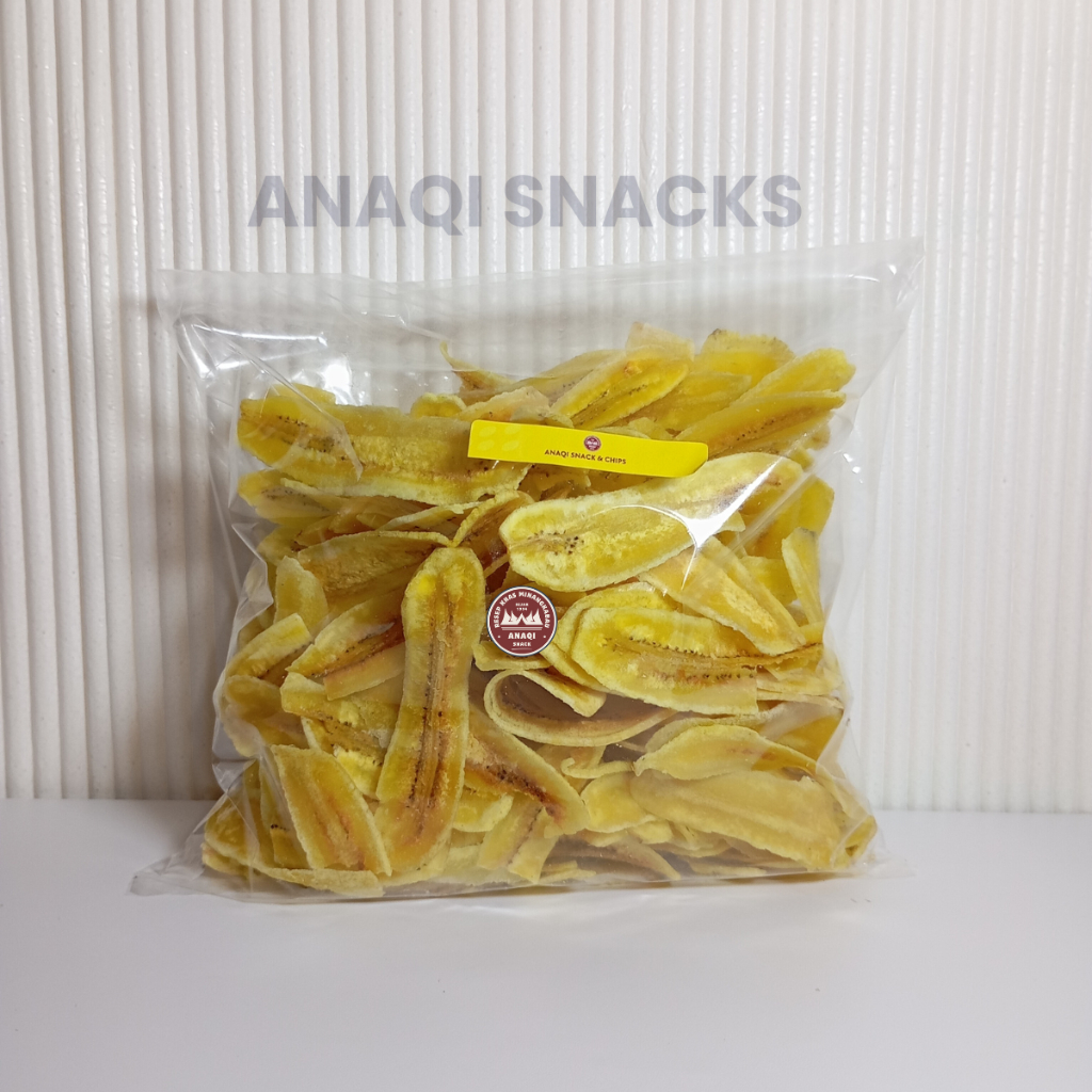 

250 Gram Keripik Pisang Kepok Manis Premium Original Halal / Kripik Pisang Manis Original Khas Padang Halal