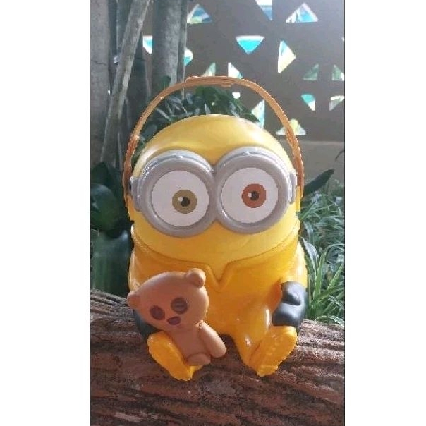Bucket Minion Minions Jumpsuit Carrier Merchandise McDonalds 2021