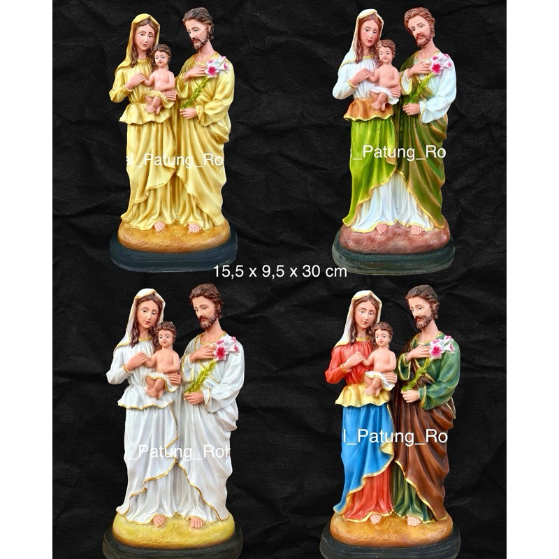 Patung Keluarga Kudus Berdiri 30 cm BESAR