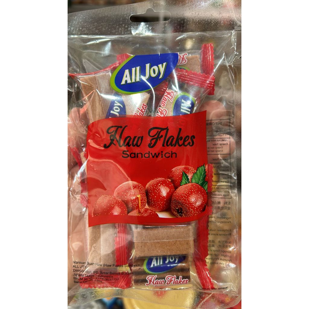 

Manisan Haw Jelly Sanca Lapis / Haw Flakes Jelly
