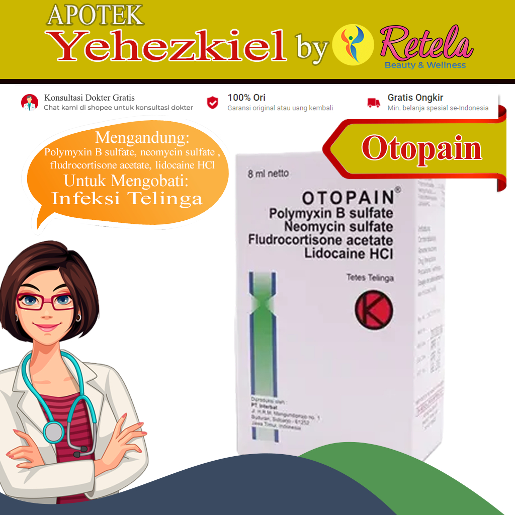 OTOPAIN EAR DROPS 8ML