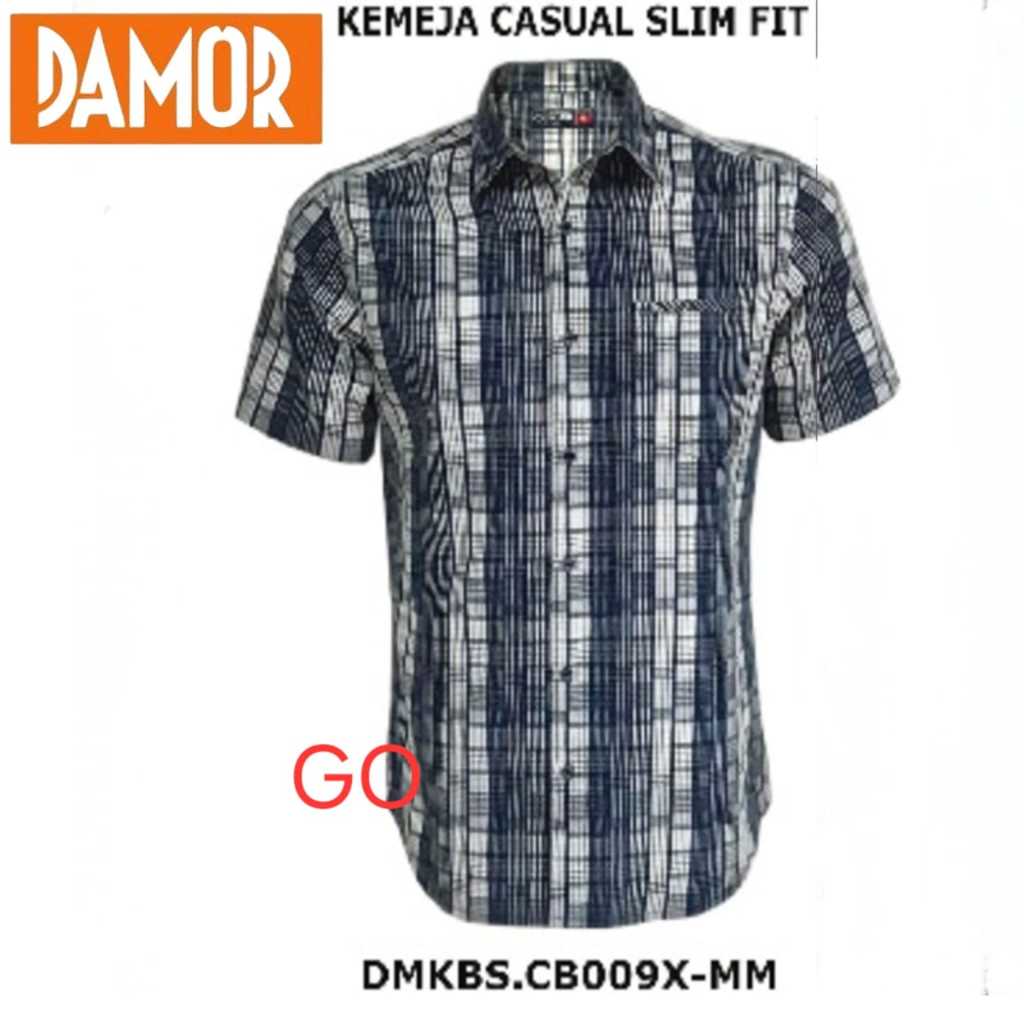 gof CRESSIDA KOKO/KEMEJA HEM DAMOR Atasan Pria Kemeja Lengan Pendek