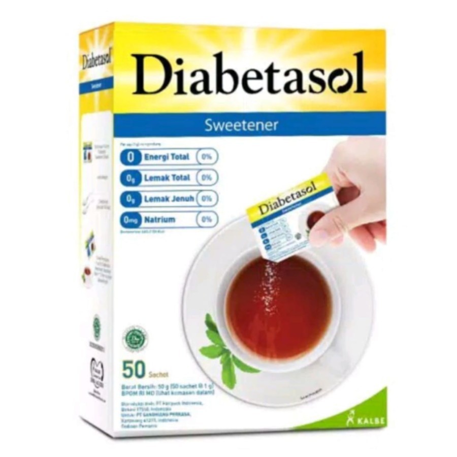 

Diabetasol Sweetener isi 50 sch