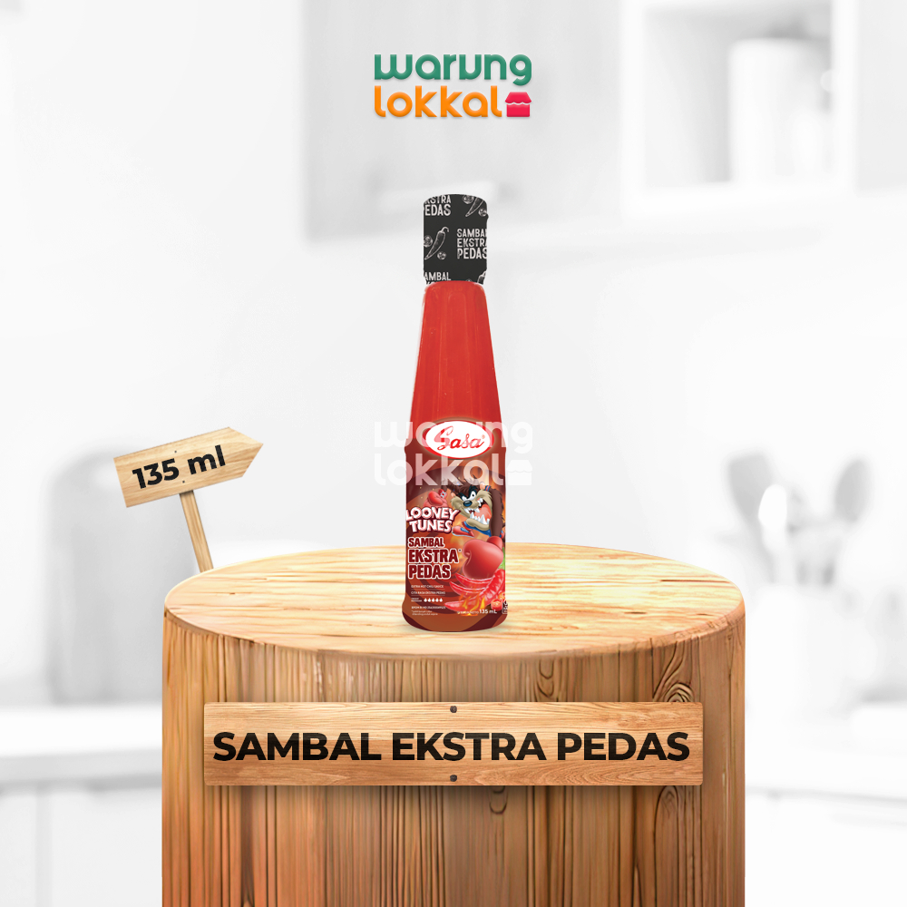 

Sasa Sambal Ekstra Pedas 135ml - Warung Lokkal