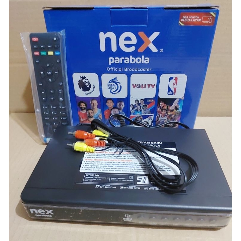 Receiver Nex Parabola Biru / New Nex Parabola Biru