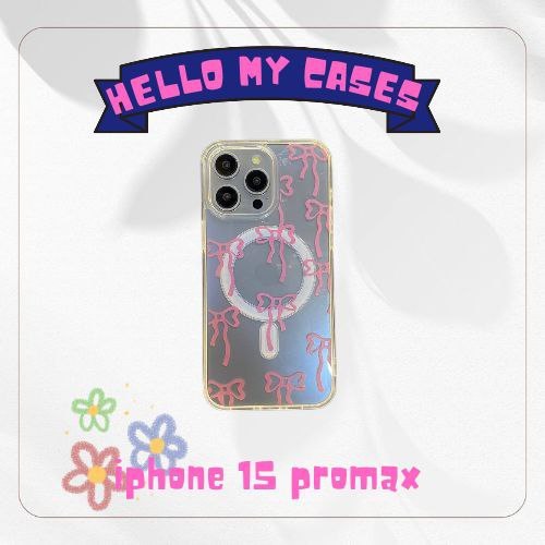 Case Motif Pita Magnetic Wireless Charger For Iphone 11, 15 Pro max