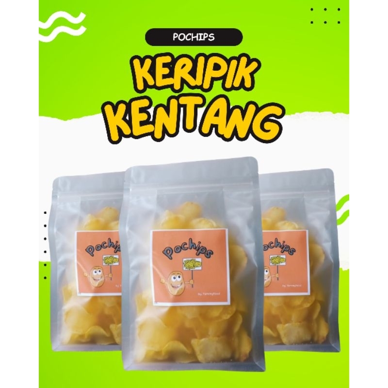 

Pochips keripik kentang rasa rumput laut murah