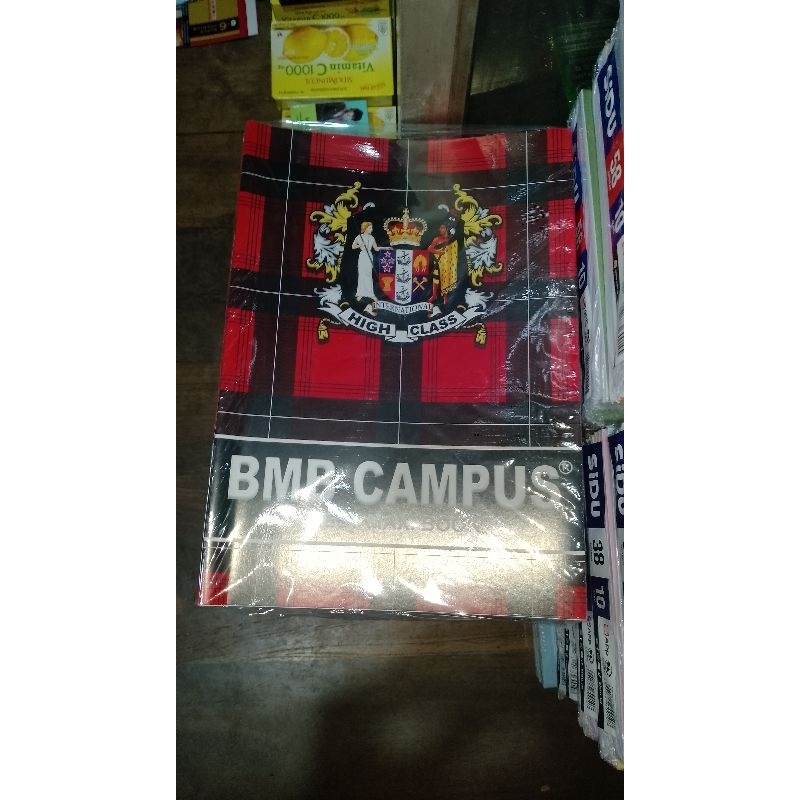 

BUKU BMB CAMPUS 1 Pack, isi 10 Buku, Ukuran 25x18 cm (Boxy), perbuku 36 Lembar Kertas