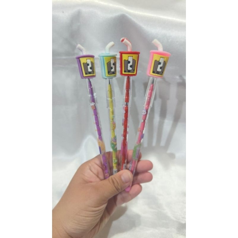 

pensil isi karakter botol