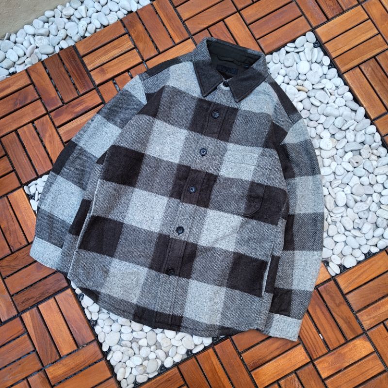 Overshirt Flannel Jacket Uniqlo