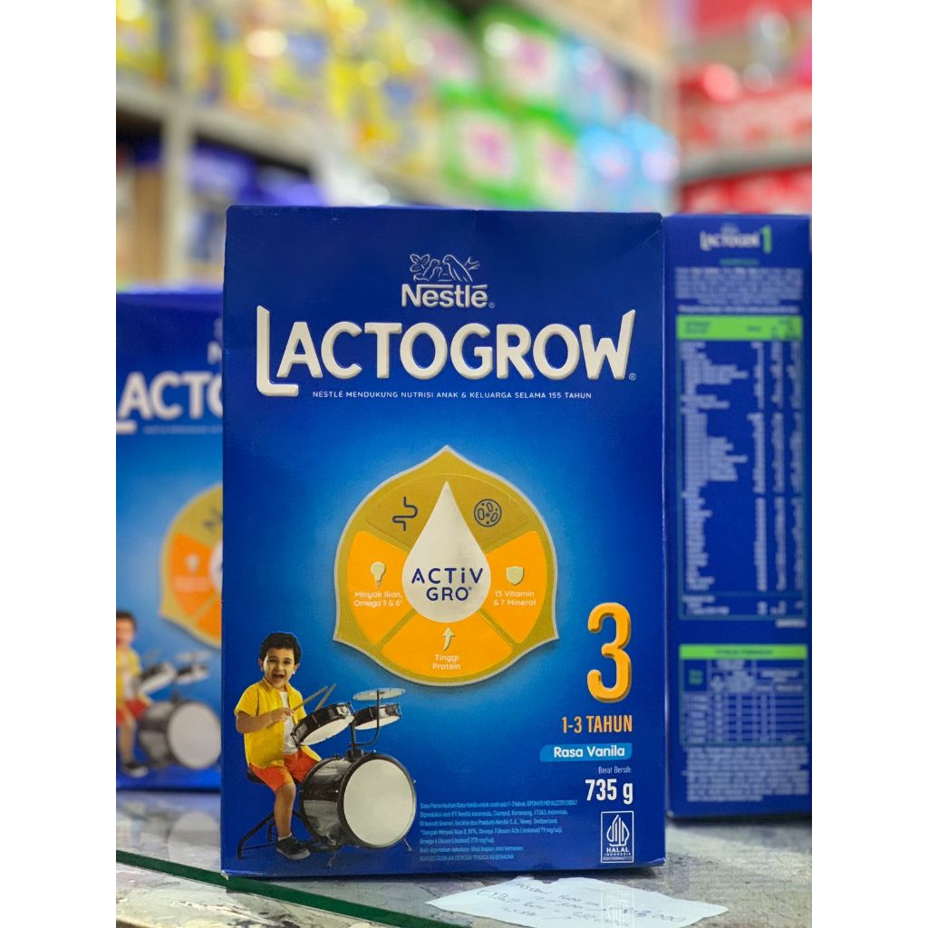 Lactogrow 3 Vanila 735gr