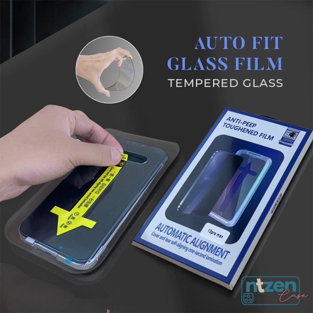 TEMPERED AUTO FIT GLASS FILM Iphone 11 12 13 14 15 PRO MAX PLUS XR XS MAX 16 17
