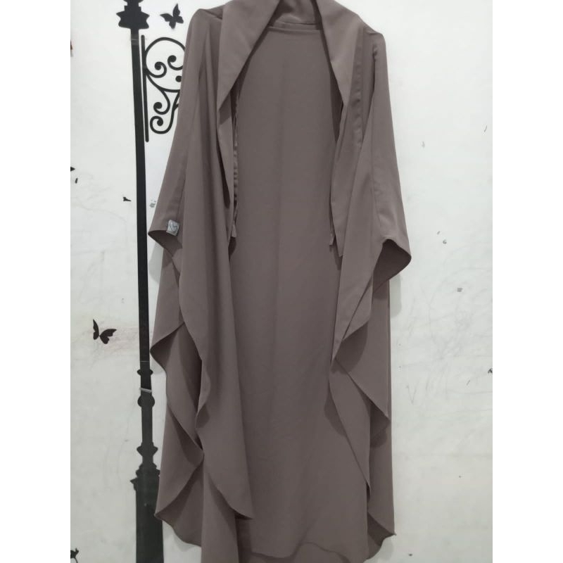 FK long oval barkha wintercream bukan aljenna atau elmadina atau sofni