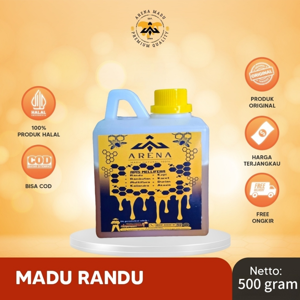 

RAW HONEY RANDU-Madu Asli dari Nektar Bunga Randu murni