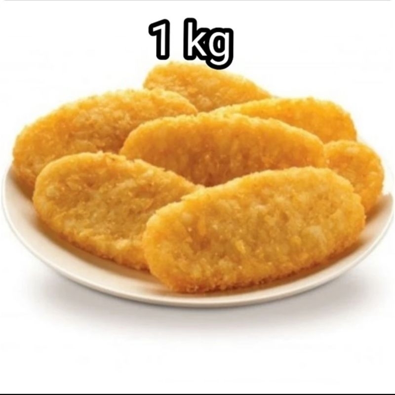 

Kentang Hashbrown Oval | Potato Hashbrown Fries 1 kg