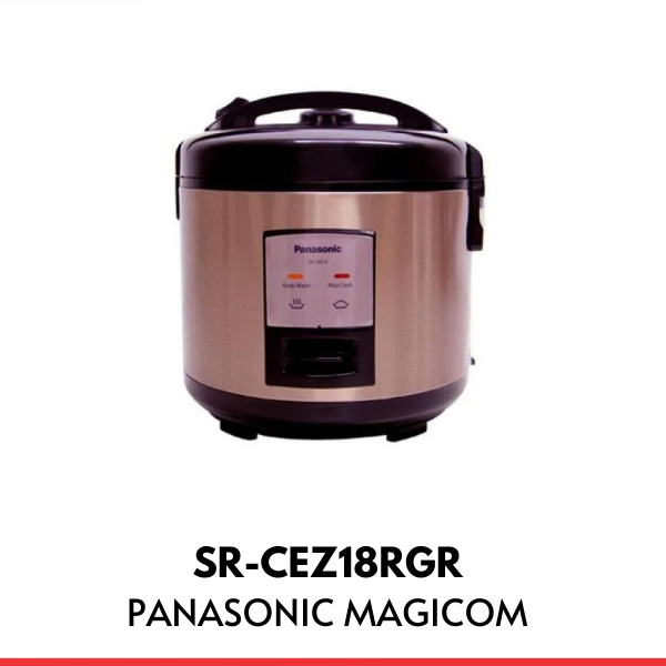 Panasonic SR-CEZ18RGR Rice Cooker 1.8L Rose Gold
