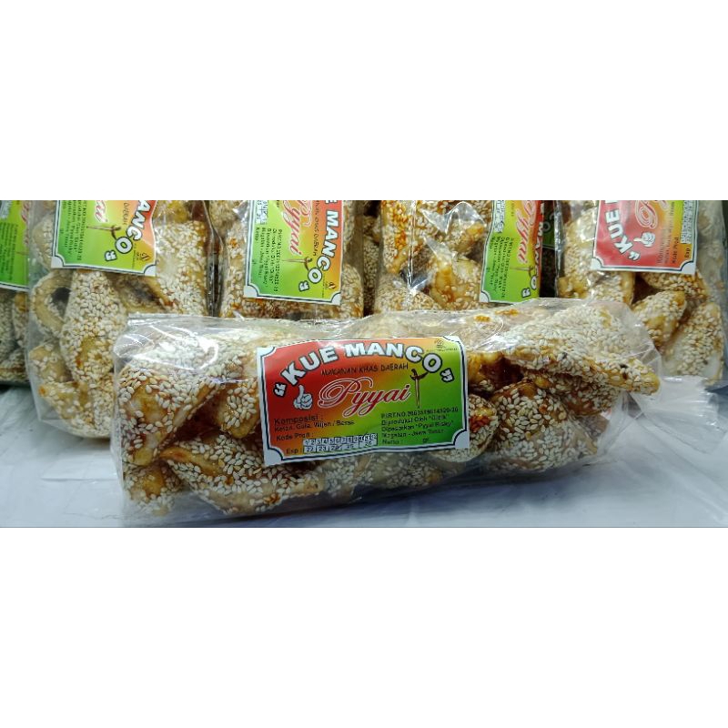 

Kue Manco 200 gram / Kriuk / Enak dan Gurih / Khas Solo / Oleh-oleh Solo / Kuliner Pasar Gedhe / Pasar Gede / Kuliner Solo / Jajanan Pasar Gede