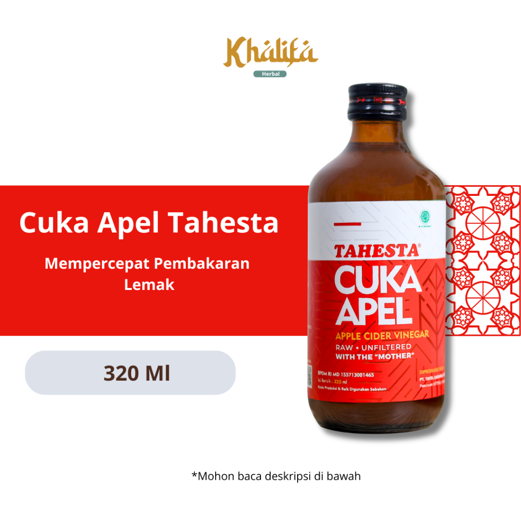 

Apple Cider Cuka Apel | Tahesta | 320 ML