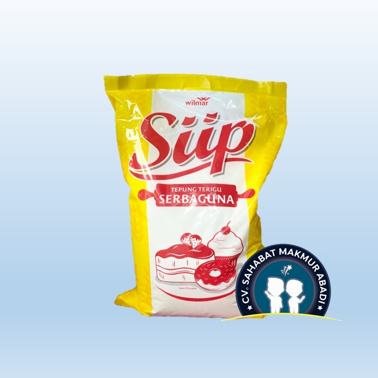 

Tepung Terigu Serbaguna Siip 1Kg