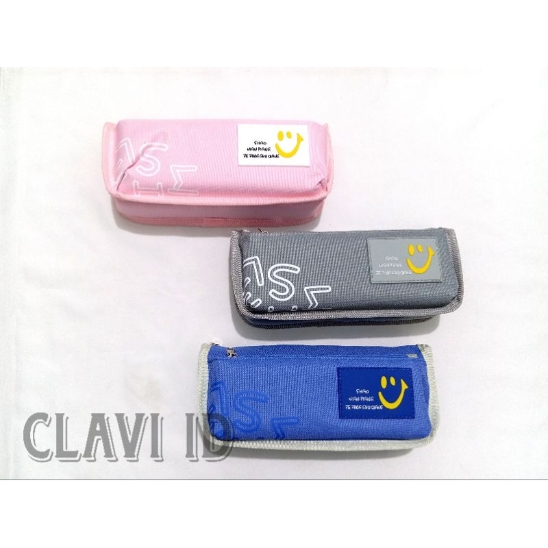 

KOTAK PENSIL KAIN RESLETING/TEMPAT PENSIL LUCU PREMIUM