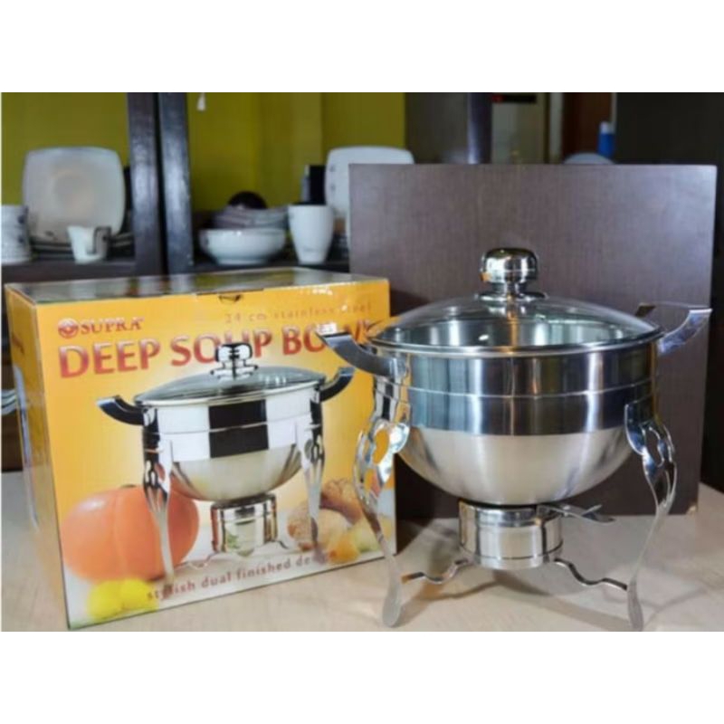 Prasmanan bulat / deep soup bowl SUPRA