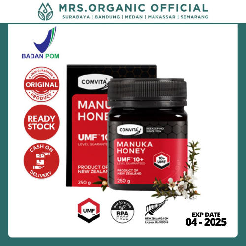 

Madu Manuka Honey Comvita Murni Alami UMF 10 + 250gr