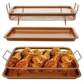 MYWARE Cooper Crisper Tray / Baking Tray / Oven Tray / Peniris Minyak / Crisper Tray / Cooling Rack
