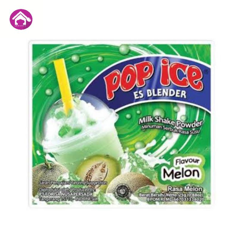 

POP ICE RASA MELON RENCENG ISI 10Pcs