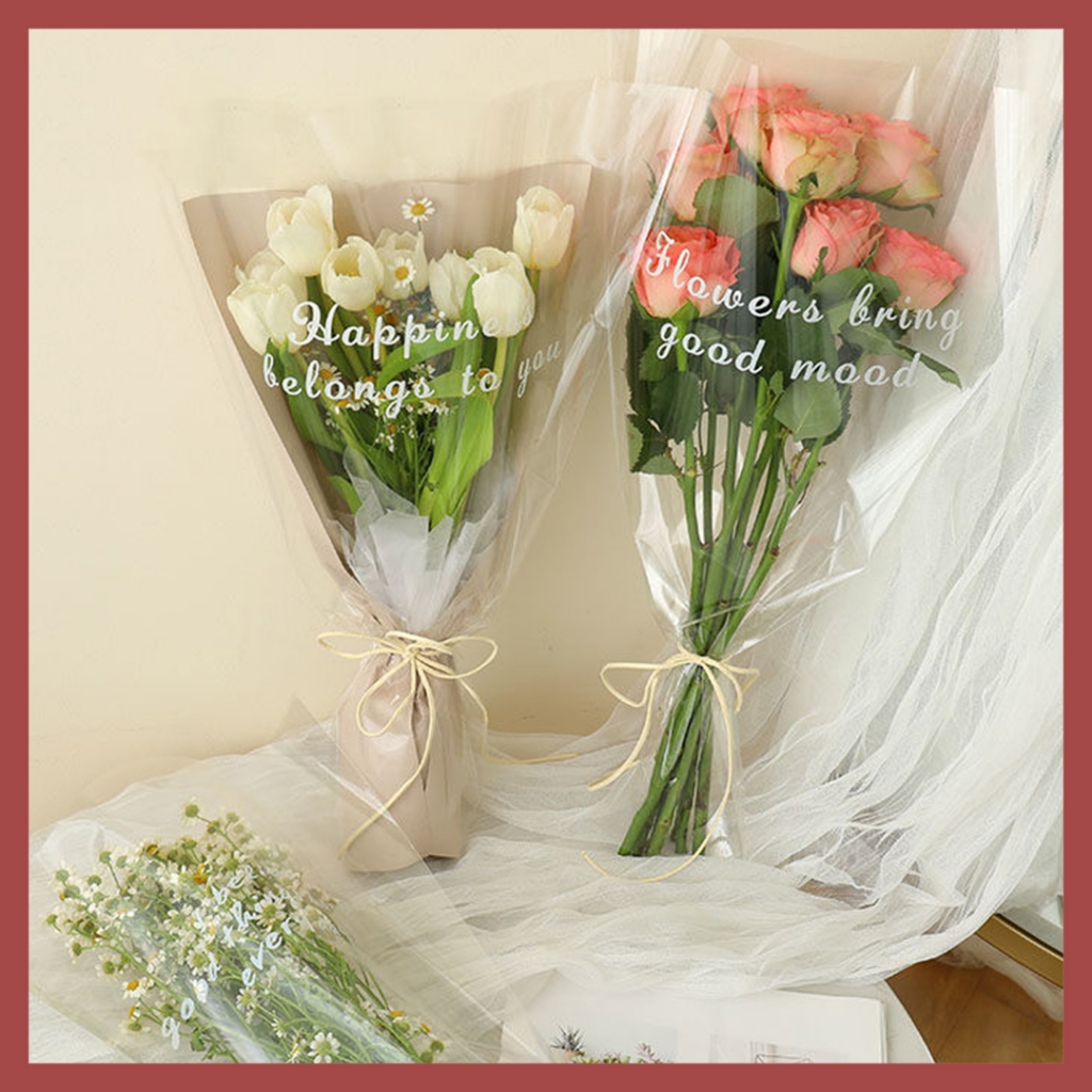 

Korean Flower Wrapping Plastik Buket Bunga Flower Plastic Wrapping Korean Flower Wrapping KB6316 KB6049