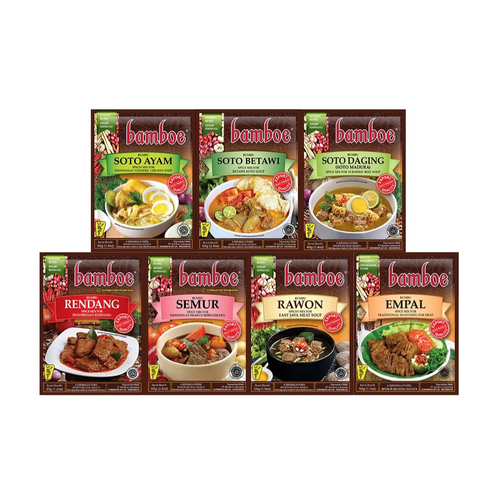 

Bumbu Masak Instan BAMBOE