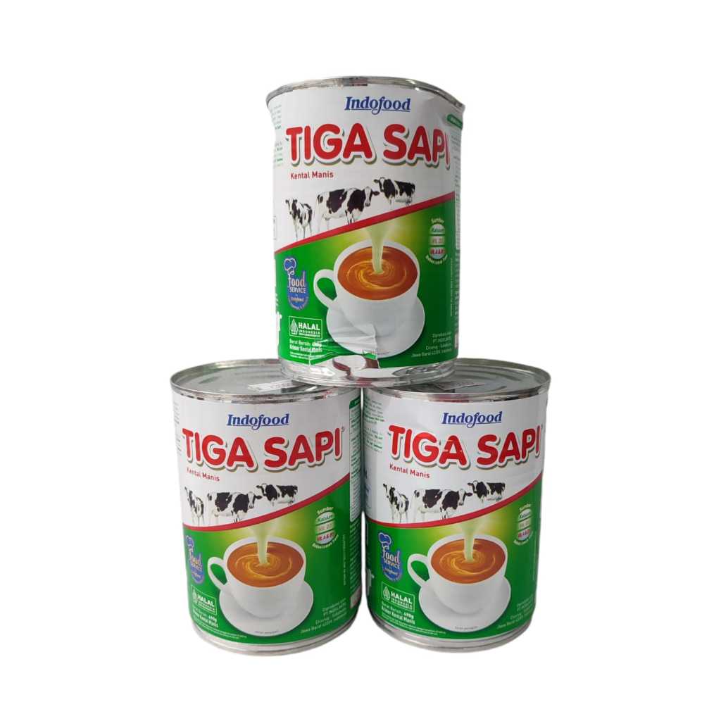 

Indofood Tiga Sapi Kental manis kaleng
