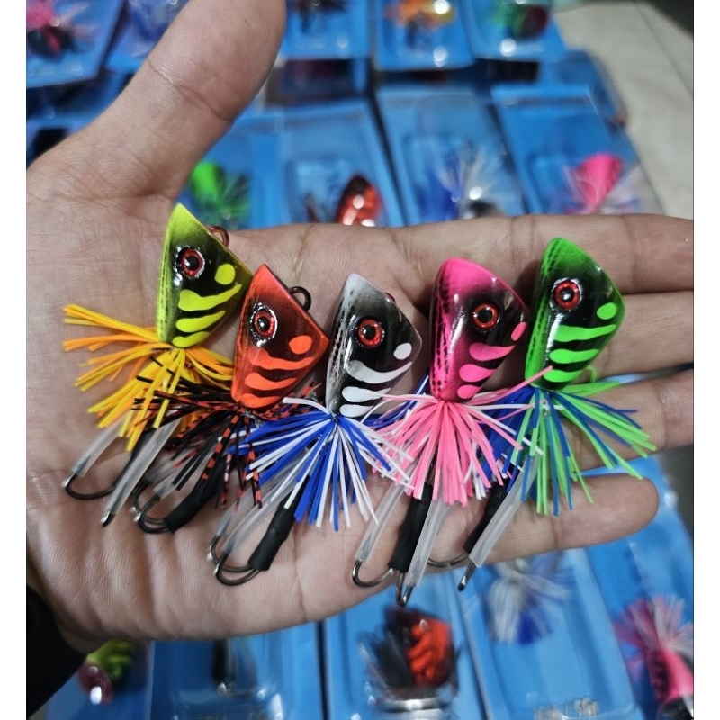 Umpan Casting Toman / Gabus Jump Frog Shida Bubble Frog