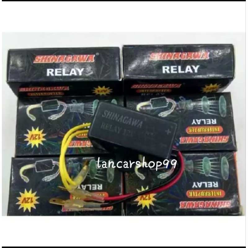 relay original Shinagawa  klakson putus putus bisa setel merk shinagawa