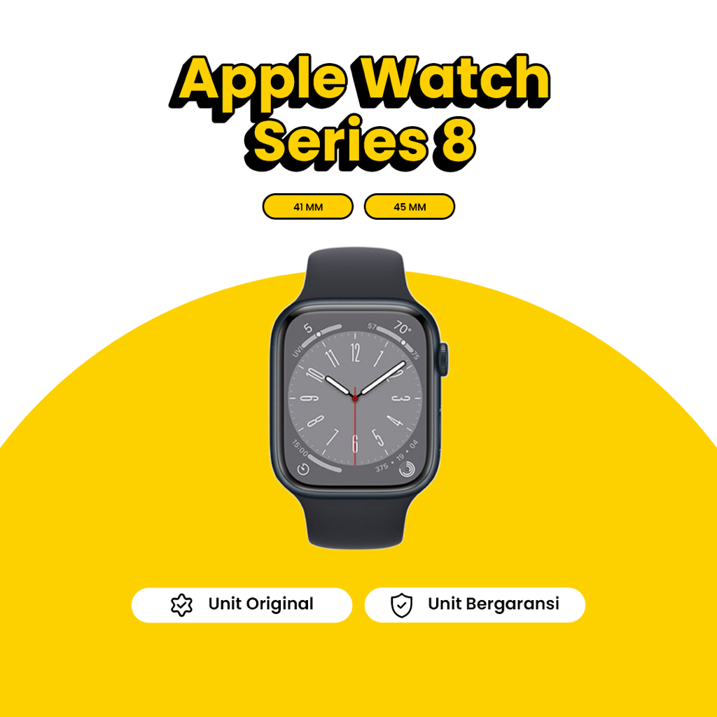 【SECOND】Apple Watch Series 8 41 MM / 45 MM Second Bekas Original