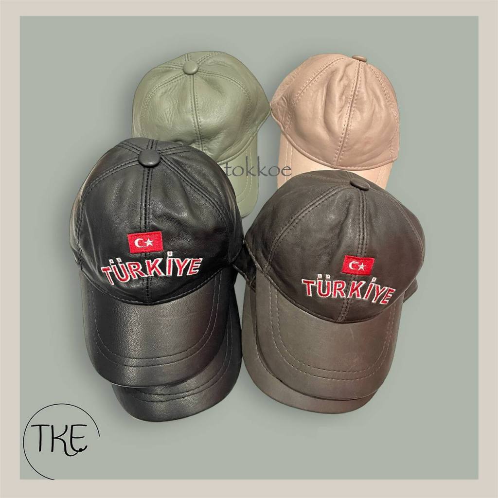 TOPI ORIGINAL TURKIYE KULIT ASLI READY