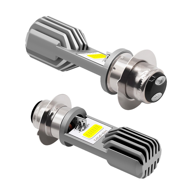 Terbaru Isun Lampu Led Utama Motor H6 P15D-25 Cob Cakar Dc9-80V/10W