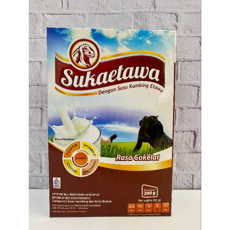 

(Promo) Suka Etawa Coklat - Susu Kambing Etawa - Susu Bubuk - pusatherbal_02