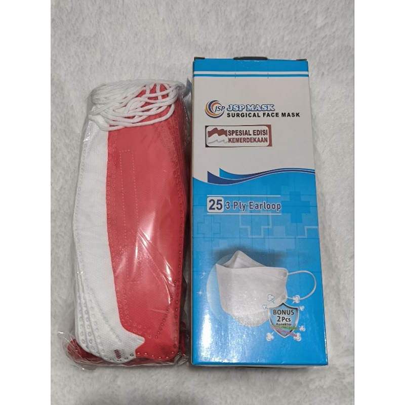 Masker KF94 Merah Putih