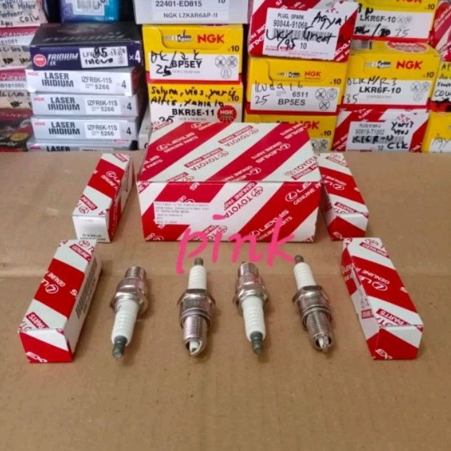Plug Spark Busi Mobil Kijang Super 5K Grand Kijang Kapsul 7K Asli Toyota Harga 4