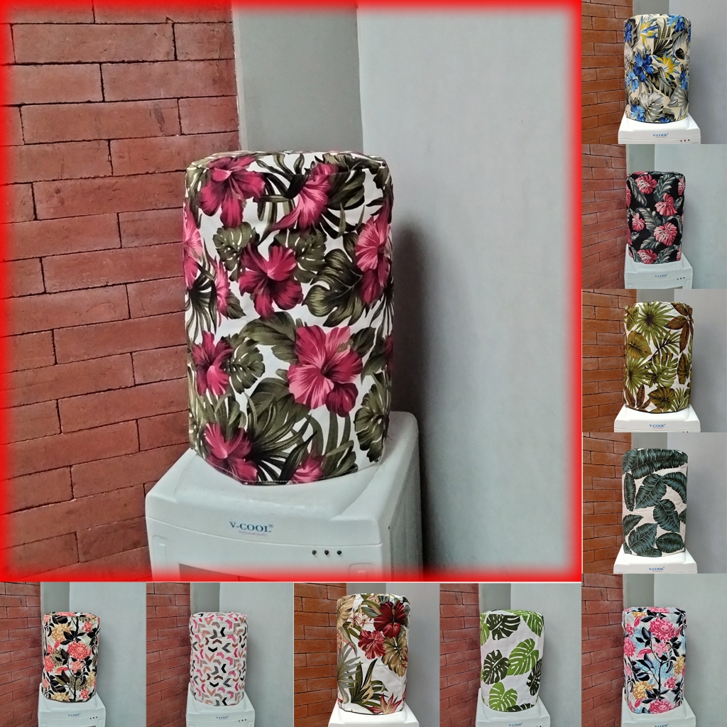 Sarung Galon Estetik Penutup Galon Atas Bahan Kain Kanvas Motif