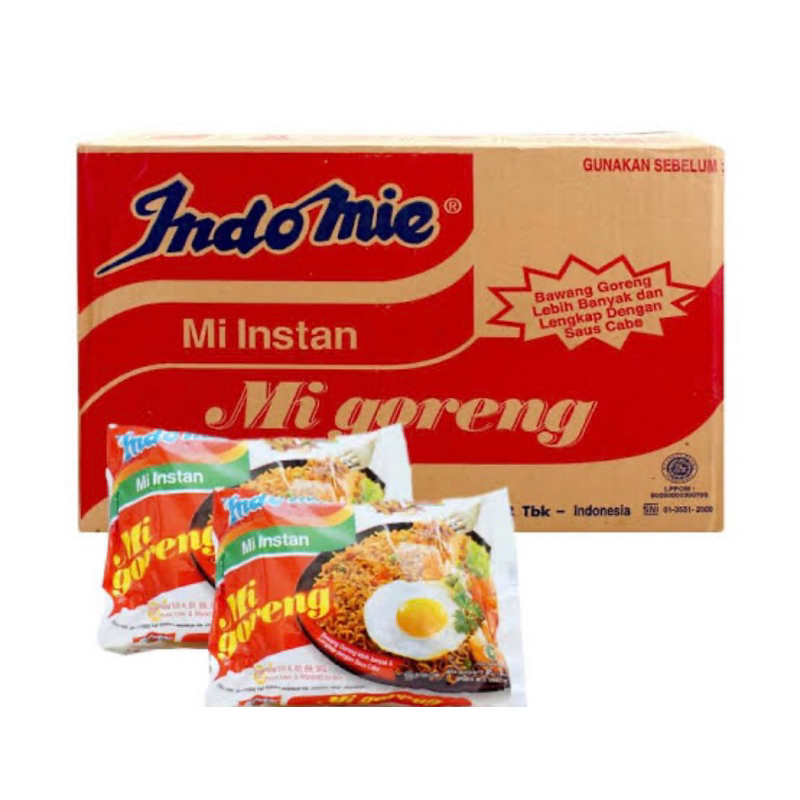

Indomie goreng 1 dus isi 40 pcs