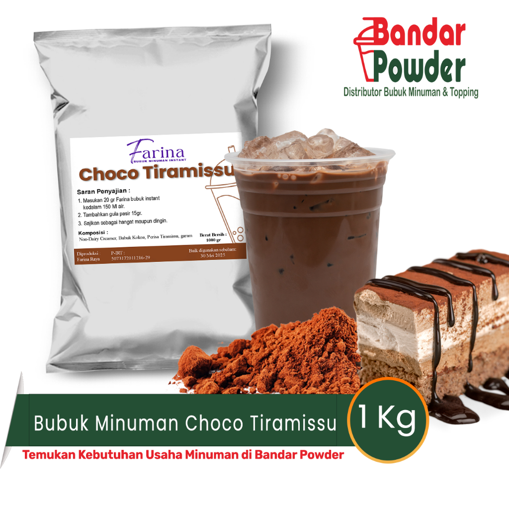

Bubuk Minuman Premium Choco Tiramisu 1 kg