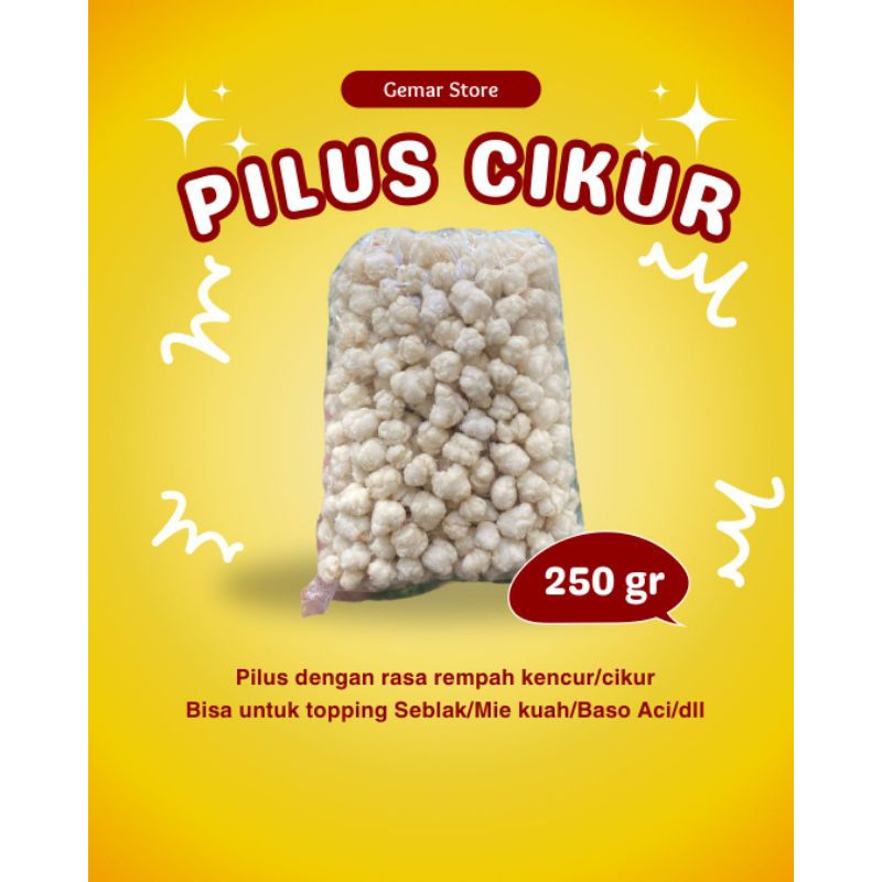 

Pilus Cikur Kencur 250gr