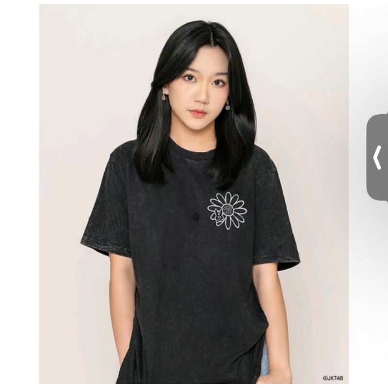 Kaos JKT48 Birthday T-Shirt Marsha Lenathea 2024 - Hitam